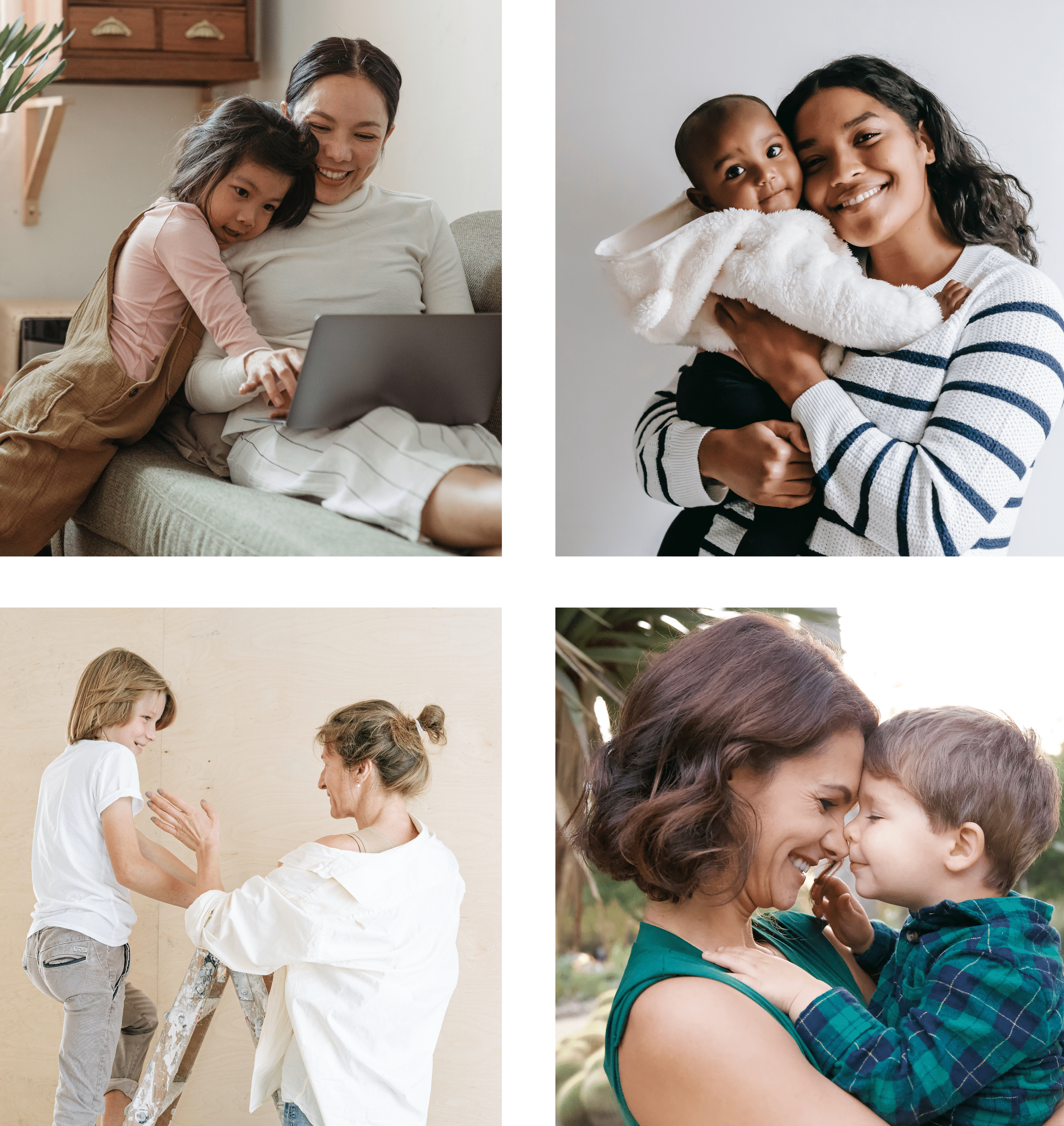 Sally from Fit With Sally with her baby